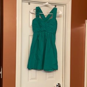 Green dress